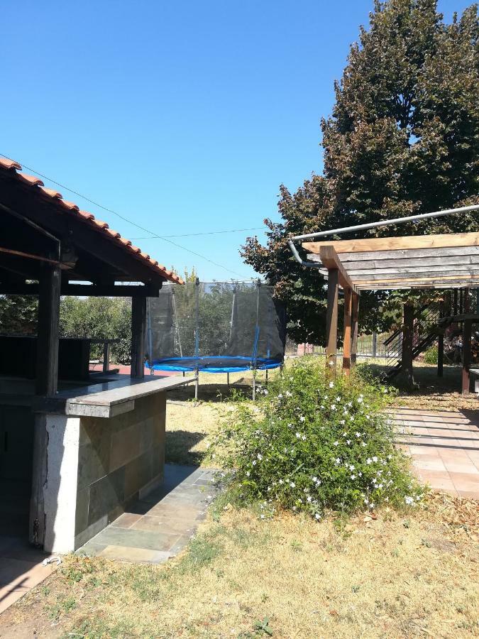 Rural Villa Private Pool, Bbq, Court ,20' Airport Nea Kallikrateia Экстерьер фото